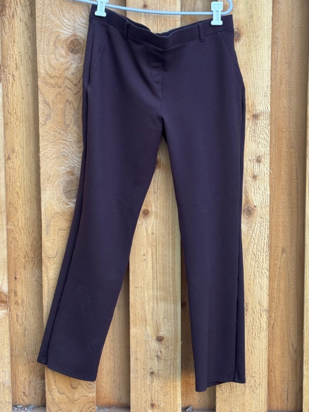 Quince stretch versatile trousers - dark chocolate / espresso - Women's Large